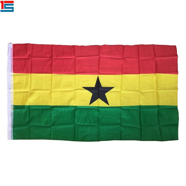 digital printing ghana flag 90 x 150 cm polyester national country flag banner with two grommets
digital printing ghana flag 90 x 150 cm polyester national country flag banner with two grommets