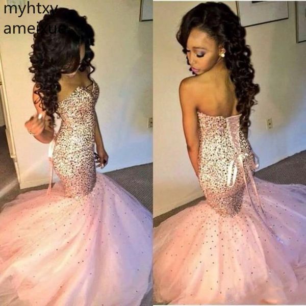 pink vestido de festa sparkle tulle mermaid long evening dress 2019 sweetheart lace-up back crystal prom gowns event dress, White;black
pink vestido de festa sparkle tulle mermaid long evening dress 2019 sweetheart lace-up back crystal prom gowns event dress, White;black