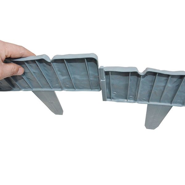 1pc 25x23.5cm cobbled stone effect plastic garden edging hammer-in lawn palisade grass decoration balcony vegetables plant pot
1pc 25x23.5cm cobbled stone effect plastic garden edging hammer-in lawn palisade grass decoration balcony vegetables plant pot