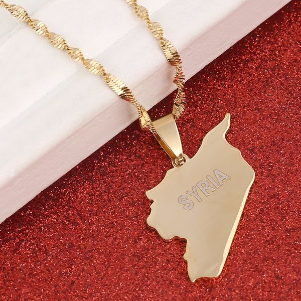 syria map necklaces gold color charms pendant necklaces syrians middle east jewelry, Silver
syria map necklaces gold color charms pendant necklaces syrians middle east jewelry, Silver