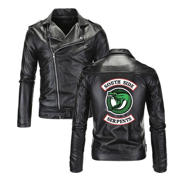 southside riverdale leather jackets men serpents turn-down collar south side serpents riverdale streetwear leather brand, Black;brown
southside riverdale leather jackets men serpents turn-down collar south side serpents riverdale streetwear leather brand, Black;brown