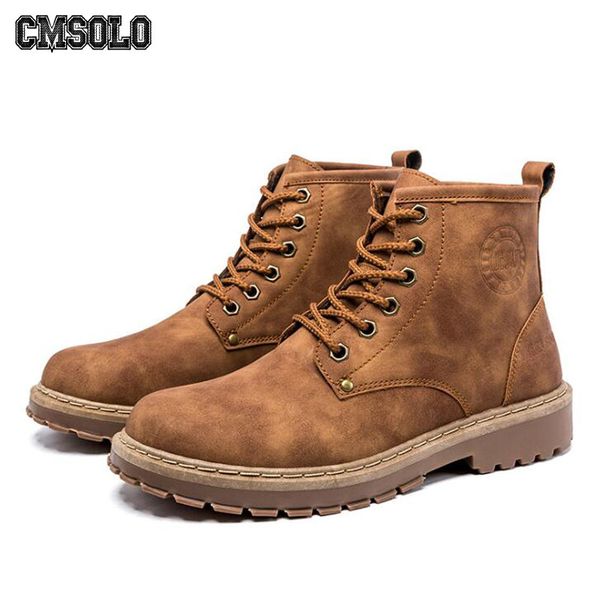 cmsolo boots british style lace-up work safety ankle boot for men male boots spring autumn winter black new
cmsolo boots british style lace-up work safety ankle boot for men male boots spring autumn winter black new