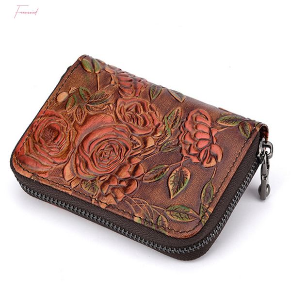 women zipper short wallet credit id card holder flower pattern genuine leather female coin pocket clutch money bag bifold purse, Red;black
women zipper short wallet credit id card holder flower pattern genuine leather female coin pocket clutch money bag bifold purse, Red;black
