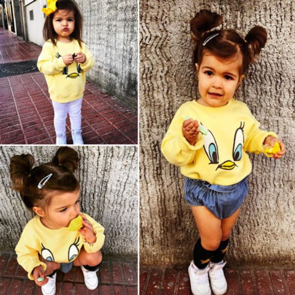 new style spring autumn yellow duck hoodies kids baby girl boy cartoon loose t-shirt sweatshirt casual long sleeve clothes, Black
new style spring autumn yellow duck hoodies kids baby girl boy cartoon loose t-shirt sweatshirt casual long sleeve clothes, Black