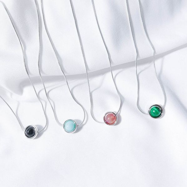 natural stone agate beads ball pendant necklaces transfer lucky love short chain choker jewelry for women and men ing, Silver
natural stone agate beads ball pendant necklaces transfer lucky love short chain choker jewelry for women and men ing, Silver