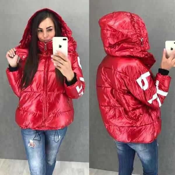 winter coat women puffer jacket letter printed glossy winter jacket cotton padded warm parka abrigos mujer invierno 2019, Black
winter coat women puffer jacket letter printed glossy winter jacket cotton padded warm parka abrigos mujer invierno 2019, Black