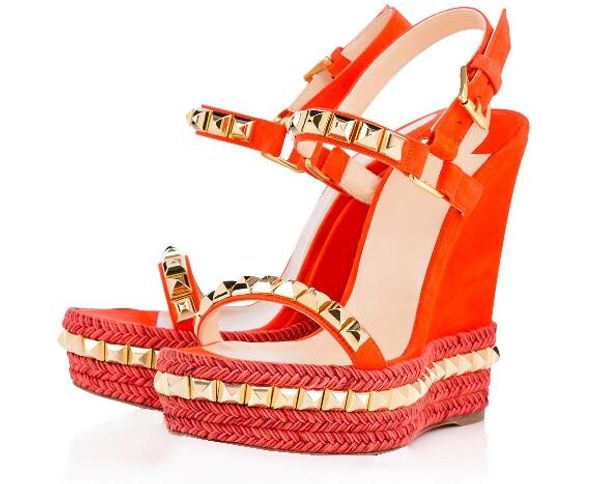 2019 famous ladies wedge hemp sandals riveted high-heeled sandal eu35-42 with wooden slope ladies ankle strap women's pumps outdoor sho
2019 famous ladies wedge hemp sandals riveted high-heeled sandal eu35-42 with wooden slope ladies ankle strap women's pumps outdoor sho