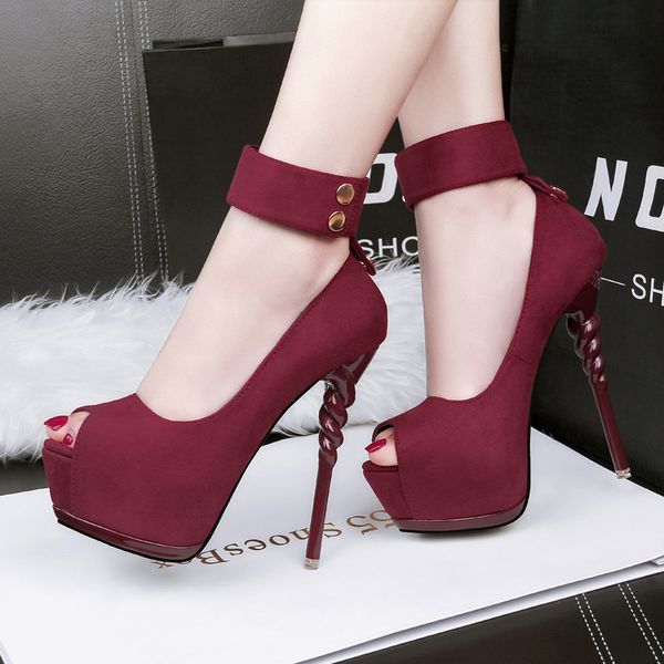 fashion shoes women sandals heel pumps platform non-slip pointed toe lady super high heels 14cm shoes pb-49, Black
fashion shoes women sandals heel pumps platform non-slip pointed toe lady super high heels 14cm shoes pb-49, Black
