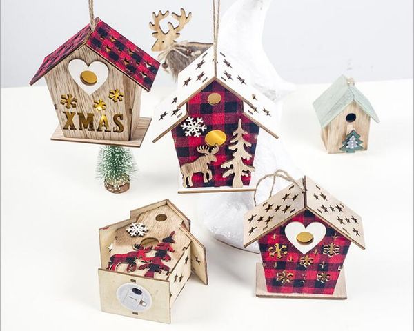 new festive christmas wooden house for festival kids children gift diy gifts with electric shining candle light christmas tree decoration
new festive christmas wooden house for festival kids children gift diy gifts with electric shining candle light christmas tree decoration