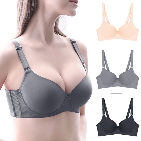 thin lingerie sport bra women underwire breathable push up bra back closure soutien gorge plus size femme ropa interior, White;black
thin lingerie sport bra women underwire breathable push up bra back closure soutien gorge plus size femme ropa interior, White;black