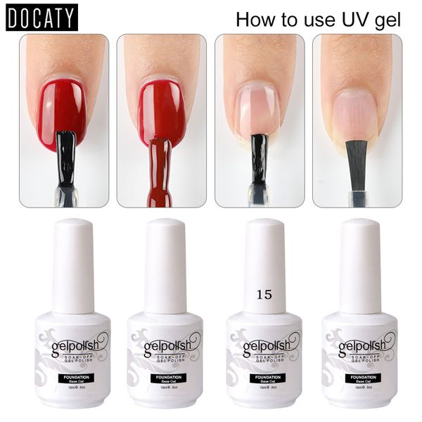 docaty 15ml base coat transparent gel nail polish soak off uv led gel nail polish manicure primer builder varnish, Red;pink
docaty 15ml base coat transparent gel nail polish soak off uv led gel nail polish manicure primer builder varnish, Red;pink