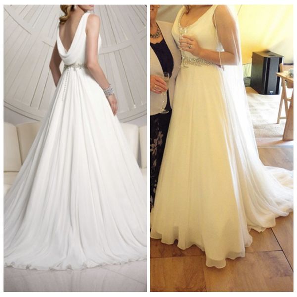 elegant white chiffon boho wedding dress a-line with beading affordable wedding dresses backless bridal gowns vestidos cortos de fiesta
elegant white chiffon boho wedding dress a-line with beading affordable wedding dresses backless bridal gowns vestidos cortos de fiesta