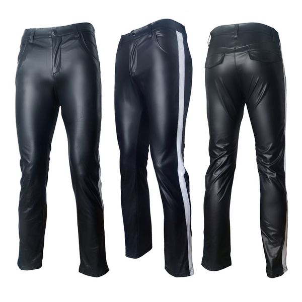 pu leather mens pants latex bodybuilding trousers fitness sports joggers tights pants casual clubwear motorcycle pvc streetwear, Black
pu leather mens pants latex bodybuilding trousers fitness sports joggers tights pants casual clubwear motorcycle pvc streetwear, Black