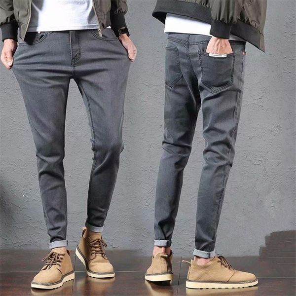 waggie's walker 2020 spring new korean solid color slim fit casual daily elasticity full length streetwear sweatpants men jeans, Blue
waggie's walker 2020 spring new korean solid color slim fit casual daily elasticity full length streetwear sweatpants men jeans, Blue