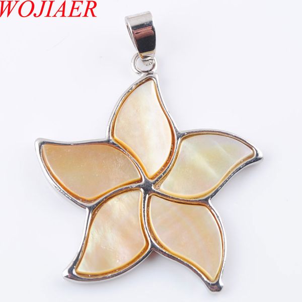 wojiaer natural new zealand abalone shell gem stone beads light yellow plant flower pendant necklaces women men jewelry dn3580, Silver
wojiaer natural new zealand abalone shell gem stone beads light yellow plant flower pendant necklaces women men jewelry dn3580, Silver