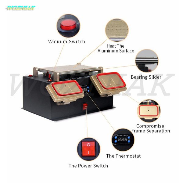 wozniak heating platform machine bezel middle frame liquid crystal separator machine remove frame for samsung lcd refurbish
wozniak heating platform machine bezel middle frame liquid crystal separator machine remove frame for samsung lcd refurbish