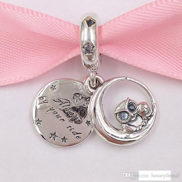 authentic 925 sterling silver beads always by your side owl dangle charm charms fits european pandora style jewelry bracelets & necklace 798, Bronze;silver 
authentic 925 sterling silver beads always by your side owl dangle charm charms fits european pandora style jewelry bracelets & necklace 798, Bronze;silver
