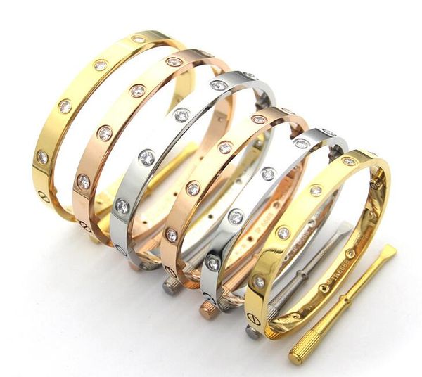 european and american fashion titanium steel ten diamond white diamond bracelet men and women white diamond bracelet, Golden;silver
european and american fashion titanium steel ten diamond white diamond bracelet men and women white diamond bracelet, Golden;silver