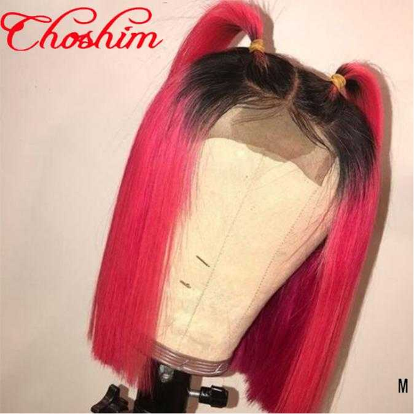 malaysia 1b/pink 13x4 bob lace front wigs human hair choshim remy ombre bob wig for women pre plucked glueless short wigs, Black;brown
malaysia 1b/pink 13x4 bob lace front wigs human hair choshim remy ombre bob wig for women pre plucked glueless short wigs, Black;brown
