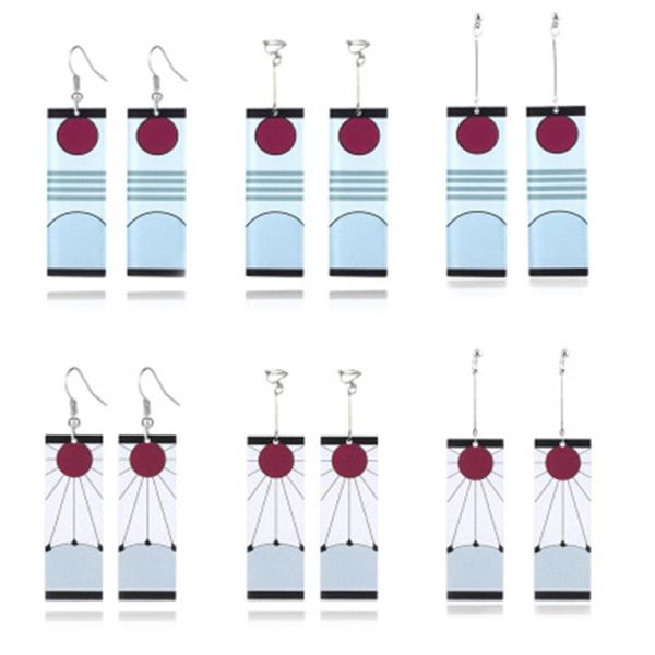 anime acrylic big catkins dangling earrings demon slayer kimetsu no yaiba blade of ghost earings for women brincos jewelry gift, Silver
anime acrylic big catkins dangling earrings demon slayer kimetsu no yaiba blade of ghost earings for women brincos jewelry gift, Silver