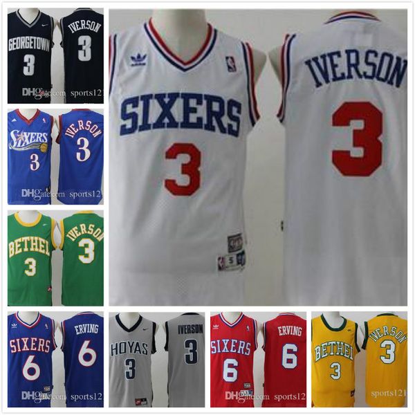 2019 new mens kids nba philadelphia 76ers throwback 6 julius erving blue red white retro basketball jerseys, Black
2019 new mens kids nba philadelphia 76ers throwback 6 julius erving blue red white retro basketball jerseys, Black