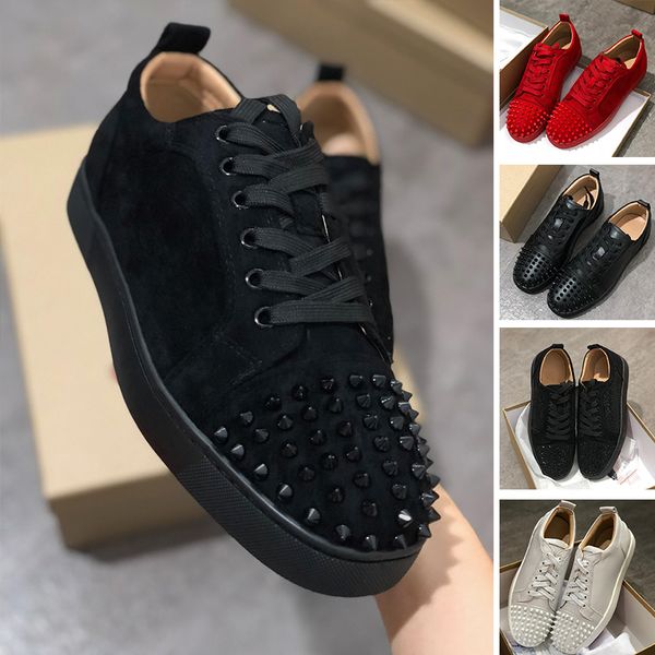 2020 luxury designer spike shoes triple black white vintage red studded fashion ankle boots genuine leather casual shoe flat bottom sneaker
2020 luxury designer spike shoes triple black white vintage red studded fashion ankle boots genuine leather casual shoe flat bottom sneaker
