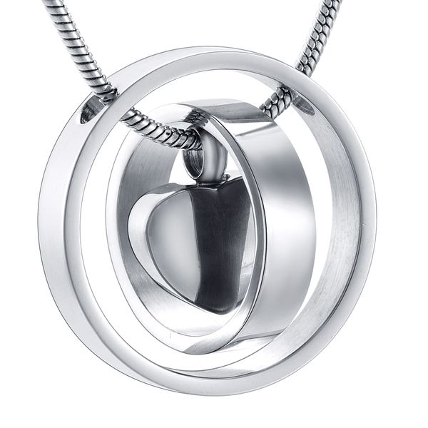 circle of life stainless steel cremation necklace round memorial urn keepsake jewelry for human ashes holder, Silver
circle of life stainless steel cremation necklace round memorial urn keepsake jewelry for human ashes holder, Silver