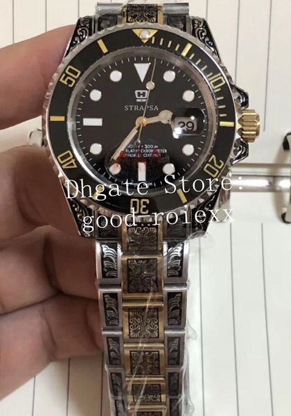 limited edition luxury watch mens automatic 2813 men carving bracelet ceramic bezel sub perpetual sport 116610 baselworld vintage watches, Slivery;brown
limited edition luxury watch mens automatic 2813 men carving bracelet ceramic bezel sub perpetual sport 116610 baselworld vintage watches, Slivery;brown