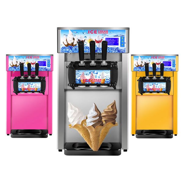 qihang_2019 commercial soft ice cream machine electric 220v soft serve ice cream machine 3 flavor
qihang_2019 commercial soft ice cream machine electric 220v soft serve ice cream machine 3 flavor