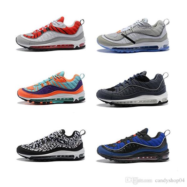 With Box New 98 Camo Cone Mens Running Shoes For Men 98s White Red Navy Fluorescent Green Athletic Sports Designer Sneakers 40-46
With Box New 98 Camo Cone Mens Running Shoes For Men 98s White Red Navy Fluorescent Green Athletic Sports Designer Sneakers 40-46