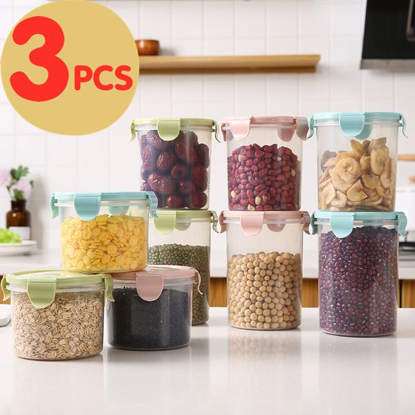 high-quality preservation container transparent plastic sealed grain storage jar kitchen grain storage box
high-quality preservation container transparent plastic sealed grain storage jar kitchen grain storage box