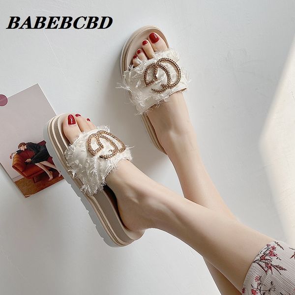 slipper women's outer wear 2020 summer thick bottom all-match fashion cloth girl's muffin fairy net red increased slippers, Black
slipper women's outer wear 2020 summer thick bottom all-match fashion cloth girl's muffin fairy net red increased slippers, Black