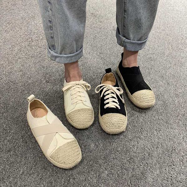 fisherman shoes tide 2020 new straw shoes harajuku port style casual flat, Black
fisherman shoes tide 2020 new straw shoes harajuku port style casual flat, Black