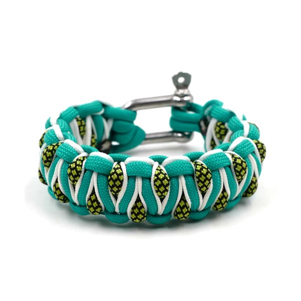 survival emergency chic 550 paracord bracelet parachute cord bracelet wrist band camping hiking diy hand-made
survival emergency chic 550 paracord bracelet parachute cord bracelet wrist band camping hiking diy hand-made