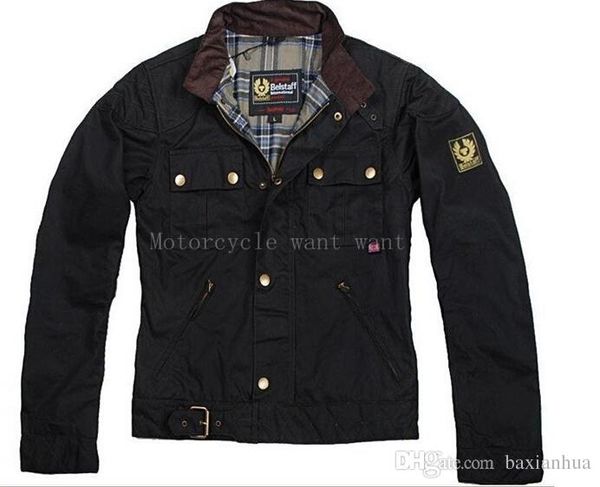wholesale-steve man jacket motorcycle jacket men's wax outerwear the roadmaster jacket, Black;brown
wholesale-steve man jacket motorcycle jacket men's wax outerwear the roadmaster jacket, Black;brown