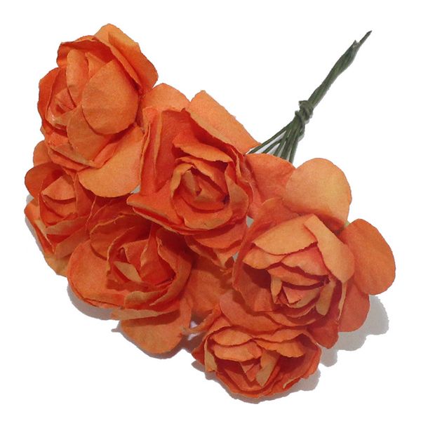 ccinee 6pcs 3cm head multicolor artificial paper flowers rose used for decorative gift
ccinee 6pcs 3cm head multicolor artificial paper flowers rose used for decorative gift
