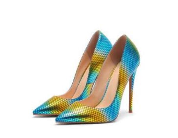 novelty patchwork office dress shoes pointed toe mixed color snake leather pumps thin heel lady shoes party heels, Black
novelty patchwork office dress shoes pointed toe mixed color snake leather pumps thin heel lady shoes party heels, Black