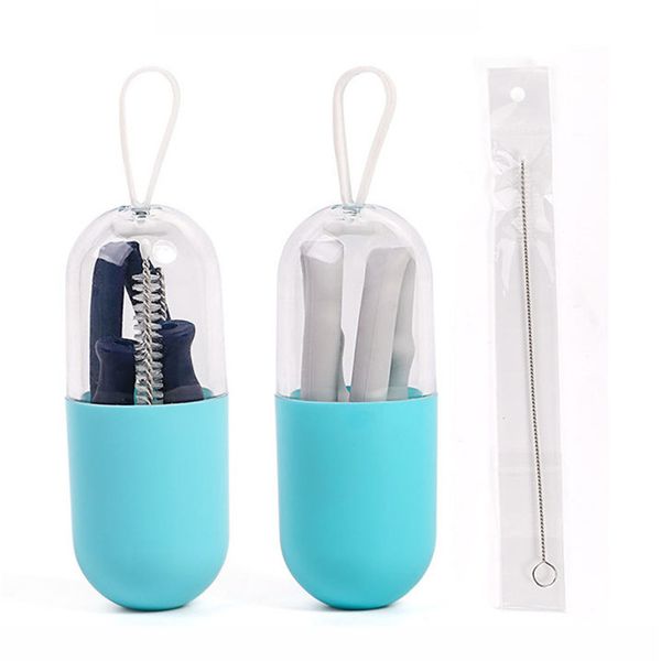silicone straws reusable with case joyhill bpa-folding drinking straws with cleaning brush for travel collapsible straws
silicone straws reusable with case joyhill bpa-folding drinking straws with cleaning brush for travel collapsible straws