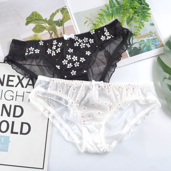 japanese girl print daisy mesh transparent hollow summer breathable panties ropa interior femenina panties women string, Black;pink
japanese girl print daisy mesh transparent hollow summer breathable panties ropa interior femenina panties women string, Black;pink