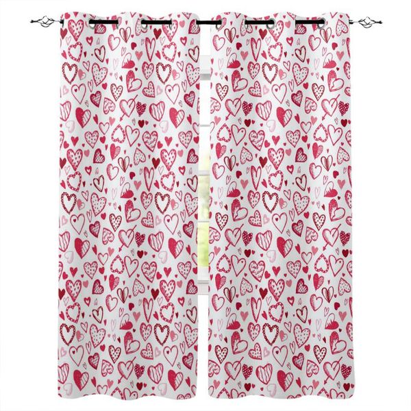 pink love heart shaped window curtains living room boys children bedroom kids cortina window treatment home decor
pink love heart shaped window curtains living room boys children bedroom kids cortina window treatment home decor