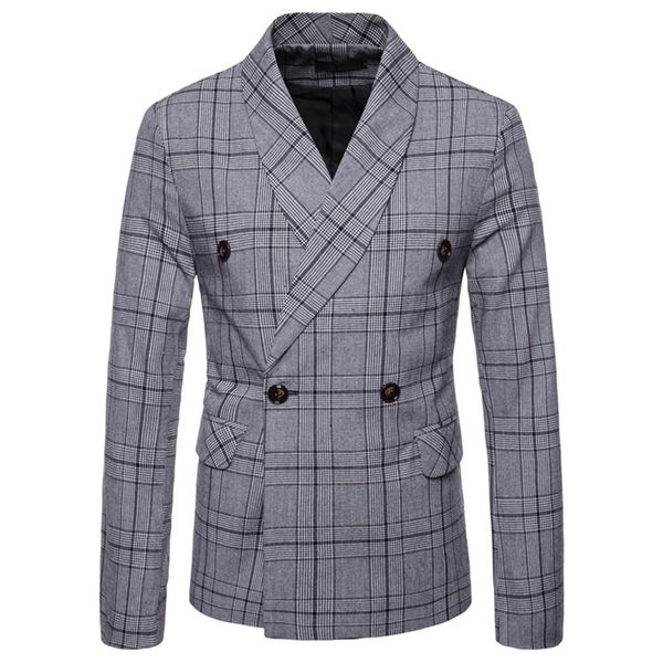 mens suits blazer jacket men's new arrival spring autumn 2020 plaid double-breasted suit mens suits jacket, White;black
mens suits blazer jacket men's new arrival spring autumn 2020 plaid double-breasted suit mens suits jacket, White;black