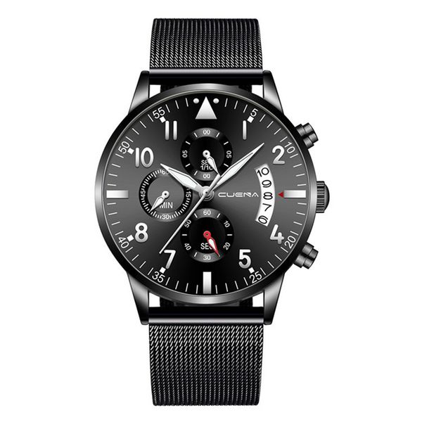 new black watches men luxury date sports steel mesh military watch quartz man wristwatches clock relogio masculino, Slivery;brown
new black watches men luxury date sports steel mesh military watch quartz man wristwatches clock relogio masculino, Slivery;brown