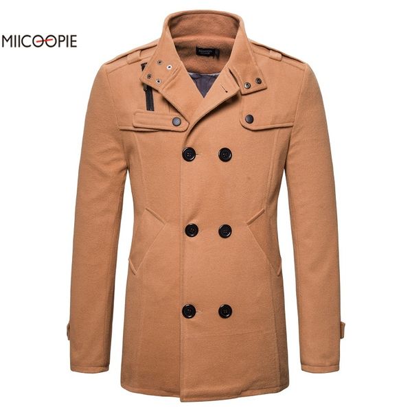 2020 spring men wool blends coats autumn winter new solid color men's wool jacket brand clothing mens coats, Black
2020 spring men wool blends coats autumn winter new solid color men's wool jacket brand clothing mens coats, Black