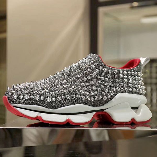 sports shoeschanel 2020 new gray british studded spikes flats casual shoes shoes luxury mens womens party lovers leather sneakers, Black
sports shoeschanel 2020 new gray british studded spikes flats casual shoes shoes luxury mens womens party lovers leather sneakers, Black