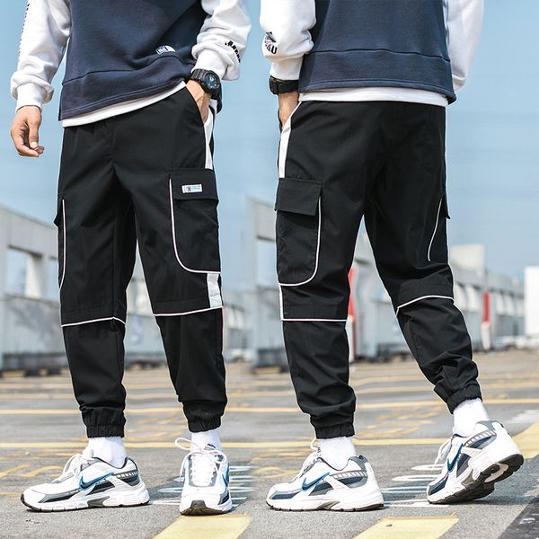 streetwear man jogger pants side pockets loose style men's sweatpants fashion 2020 high street casual pants mens harem, Black
streetwear man jogger pants side pockets loose style men's sweatpants fashion 2020 high street casual pants mens harem, Black