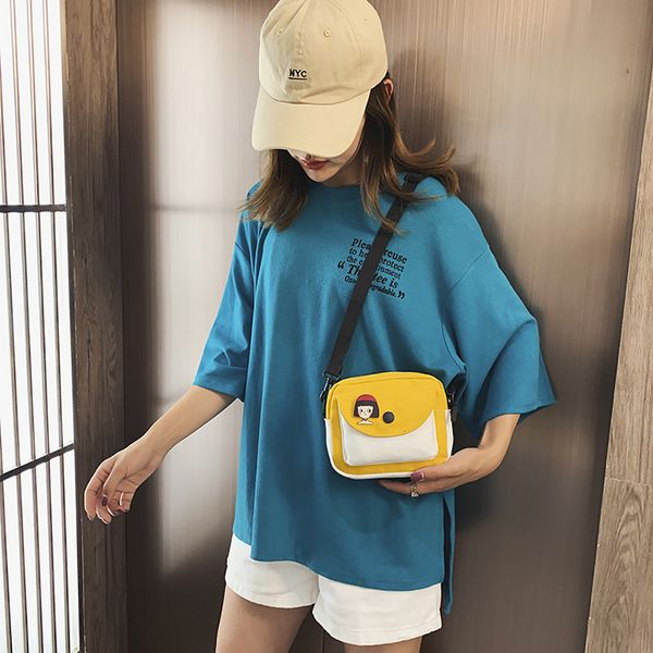 fashion 2019 casual summer women fashion canvas versatile contrast color slanting small square bag shoulder beach simple bag
fashion 2019 casual summer women fashion canvas versatile contrast color slanting small square bag shoulder beach simple bag