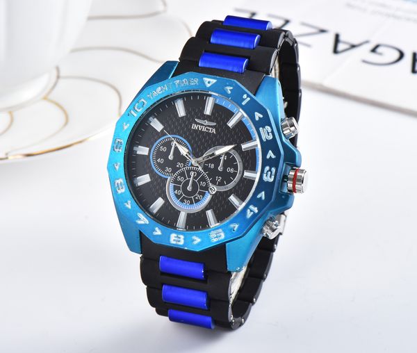 2019 invicta luxury gold watch dials working men sport quartz watches chronograph auto date rubber band wrist watch for male gift007, Slivery;brown
2019 invicta luxury gold watch dials working men sport quartz watches chronograph auto date rubber band wrist watch for male gift007, Slivery;brown