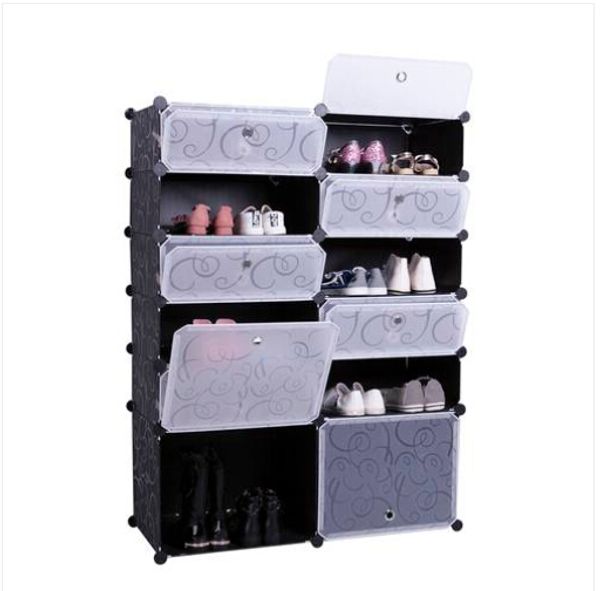 wholesales 12 x home storage simple plastic multilayer shoe rack compartment shoe cabinet
wholesales 12 x home storage simple plastic multilayer shoe rack compartment shoe cabinet