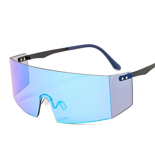 2020 new colorful one male sunglasses square female sunglasses uv400 outdoor goggles, White;black
2020 new colorful one male sunglasses square female sunglasses uv400 outdoor goggles, White;black