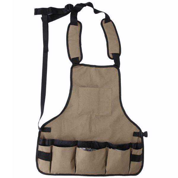canvas multifunctional tool apron thick waterproof and wear-resistant garden tool clothing
canvas multifunctional tool apron thick waterproof and wear-resistant garden tool clothing